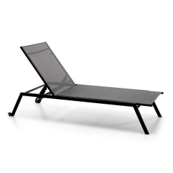 PLAYA ΞΑΠΛΩΣΤΡΑ ΜΕΤΑΛΛΙΚΗ ΑΝΘΡΑΚΙ 198X64X35/105cm