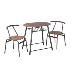 MINUS  ΣΕΤ ΤΡΑΠΕΖΑΡΙΑ 3 τμχ ΦΥΣΙΚΟ/ΜΑΥΡΟ