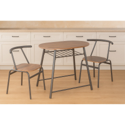 MINUS  ΣΕΤ ΤΡΑΠΕΖΑΡΙΑ 3 τμχ ΦΥΣΙΚΟ/ΜΑΥΡΟ