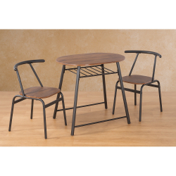 MINUS  ΣΕΤ ΤΡΑΠΕΖΑΡΙΑ 3 τμχ ΦΥΣΙΚΟ/ΜΑΥΡΟ