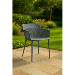 BARI ΠΟΛΥΘΡΟΝΑ ΠΟΛΥΠΡΟΠΥΛΕΝΙΟ TAUPE 53,5Χ58Χ77,5cm