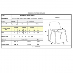 VENUS ΚΑΡΕΚΛΑ ΧΡΩΜΙΟ/PU ΣΚ.ΚΑΦΕ 45Χ47Χ80