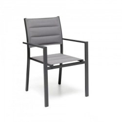 OSTUNI ΠΟΛΥΘΡΟΝΑ ΑΛΟΥΜΙΝΙΟΥ ΑΝΘΡΑΚΙ  57Χ58Χ86 cm