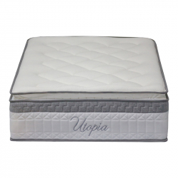 Στρώμα Utopia pakoworld pocket spring με ανώστρωμα 30-32cm 100x200εκ
