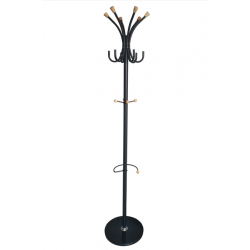 ΚΑΛΟΓΕΡΟΣ ΜΕ ΟΜΠΡΕΛΟΘΗΚΗ ΜΑΥΡΟΣ ΜΑΤ ΜΕΤΑΛΛΙΚΟΣ Υ.170cm  