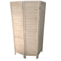 ΔΙΑΚΟΣΜΗΤΙΚΟ ΠΑΡΑΒΑΝ  3ΦΥΛΛΟ  ΦΥΣΙΚΟ 120X170cm