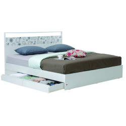 IDEO-BODY ΚΡΕΒΑΤΙ ΥΠΕΡΔΙΠΛΟ ΛΕΥΚΟ