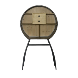 ΚΟΜΟ-ΜΠΑΡ ΣΤΡΟΓΓΥΛΟ   80Χ30,5Χ141cm