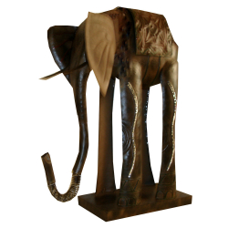 ΔΙΑΚΟΣΜΗΤΙΚΟΣ ΕΛΕΦΑΝTΑΣ ΜΕΤΑΛΛΙΚΟΣ 27x15xΥ52cm