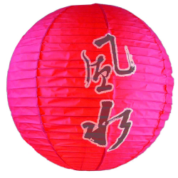 ΦΩΤΙΣΤΙΚΟ ΜΠΑΛΑ ΧΑΡΤΙΝΟ ΚΟΚΚΙΝΟ ΜΕ ΙΔΕΟΓΡΑΜΜΑΤΑ Φ40 cm