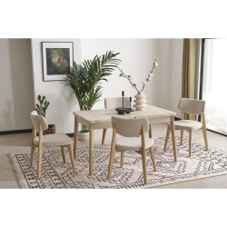 ROSA ΚΑΡΕΚΛΑ ΤΡΑΠΕΖΑΡΙΑΣ ΕΚΡΟΥ 50Χ48Χ83cm