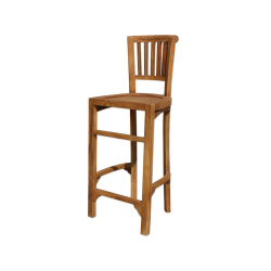 ROMEO ΣΚΑΜΠΩ BAR TEAK 36Χ40Χ106cm