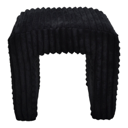 ΣΚΑΜΠΟ ΒΕΛΟΥΔΙΝΟ ΣΕ ΜΑΥΡΟ ΧΡΩΜΑ 43x35x41εκ. ANKOR