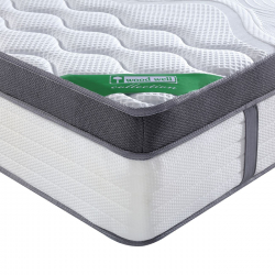 ΣΤΡΩΜΑ Pocket Spring 5-Zone Gel Memory Foam+Latex, Roll Pack(4)  160x200x36cm