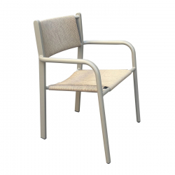 BENEFIT ΠΟΛΥΘΡΟΝΑ ALU/WICKER GREY ΜΑΞ.ΑΝΘΡΑΚΙ 74X67X67