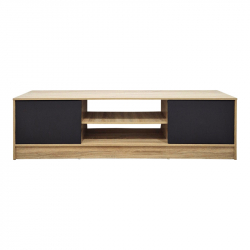 Έπιπλο τηλεόρασης Sasa pakoworld sonoma-ανθρακί 150x35x41.5εκ