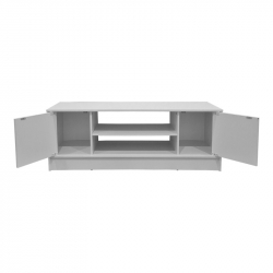 Έπιπλο τηλεόρασης Sasa pakoworld λευκό 120x35x41.5εκ