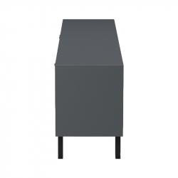 Έπιπλο τηλεόρασης Tuscany pakoworld sonoma-ανθρακί 180x41x51εκ