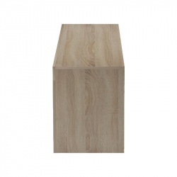 Έπιπλο τηλεόρασης Liner pakoworld sonoma-λευκό 150x40x50εκ