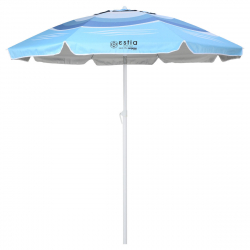 ESTIA ΟΜΠΡΕΛΑ ΘΑΛΑΣΣΗΣ SERENE SHORES ΜΕ ΠΡΟΣΤΑΣΙΑ UPF 50+ ΑΛΟΥΜΙΝΙΟΥ 2m