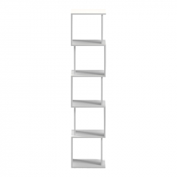 Βιβλιοθήκη Cubik pakoworld λευκό 35x30x161εκ