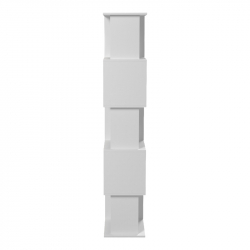 Βιβλιοθήκη Cubik pakoworld λευκό 35x30x161εκ