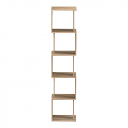 Βιβλιοθήκη Cubik pakoworld sonoma 35x30x161εκ
