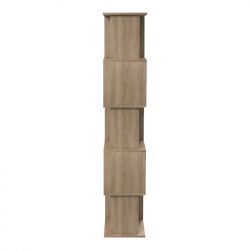 Βιβλιοθήκη Cubik pakoworld sonoma 35x30x161εκ