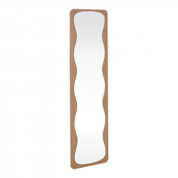 Καθρέπτης Jenia pakoworld mdf σε φυσική απόχρωση 40x40x160εκ
