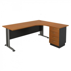 SUPERIOR COMPACT Δεξιά Γωνία Απόχρωση Dark Grey - Cherry  180x70x75 / 150x60x75cm