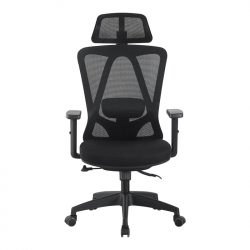 Καρέκλα γραφείου διευθυντή Magida pakoworld mesh μαύρο 58.5x66x115-125εκ