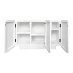 Μπουφές Kooldio pakoworld mdf λευκό 120x37.5x69εκ