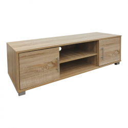 Έπιπλο τηλεόρασης Serank pakoworld σε sonoma απόχρωση 120x40x40εκ