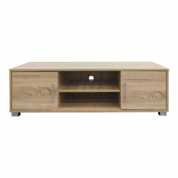 Έπιπλο τηλεόρασης Serank pakoworld σε sonoma απόχρωση 120x40x40εκ