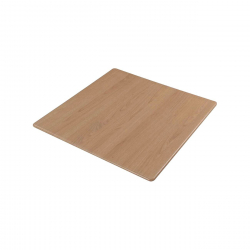 Contract Sliq Normal Επιφάνεια Τραπεζιού τ.Werzalit, Απόχρωση Beech  60x60cm/16mm