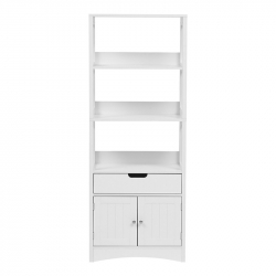 Ντουλάπι-στήλη Sejo pakoworld mdf λευκό 60x32.5x154εκ