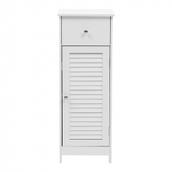 Ντουλάπι-στήλη Chesy pakoworld mdf λευκό 32x30x87εκ