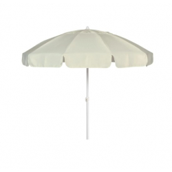 Ομπρέλα θαλάσσης 200cm με μηχανισμό κλίσης polyester μπεζ SOLART