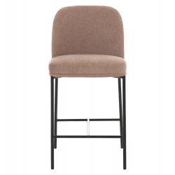 ΣΚΑΜΠΟ ΜΠΑΡ ΜΕΣ.ΥΨΟΥΣ MANIDO HM18427.02 TAUPE ΥΦΑΣΜΑ-ΜΕΤΑΛ.ΜΑΥΡΟΣ ΣΚΕΛΕΤΟΣ 45x55x92Υεκ