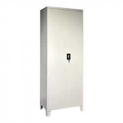 Μεταλλική ντουλάπα Ugren pakoworld σε ανοιχτό γκρι 70x40x190εκ