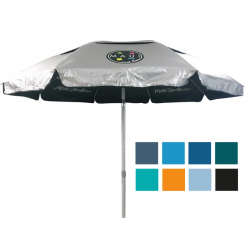 Ομπρέλα θαλάσσης 190cm με μηχανισμό κλίσης polyester Γαλάζιο MAUI and SONS
