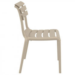 HELEN TAUPE ΚΑΡΕΚΛΑ ΠΟΛ/ΝΙΟΥ 50X59X84εκ.