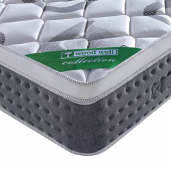 ΣΤΡΩΜΑ Pocket Spring + Ανώστρωμα Μονής Όψης Roll Pack (5)  160x200x31cm