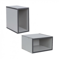 MODULE Κουτί Σύνθεσης Απόχρωση Γκρι  30x30x17cm