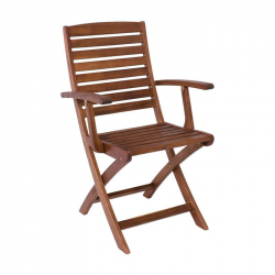 SPOT Πολυθρόνα Πτυσσόμενη Ξύλο Acacia  55x54x90cm