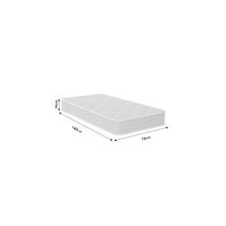 Στρώμα Cotton Baby Chic Strom διπλής όψης 14cm 70x140εκ