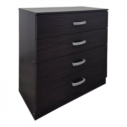 Σετ Κρεβατοκάμαρας Athos Wenge με Κρεβάτι 160x200εκ Σετ 4τεμ