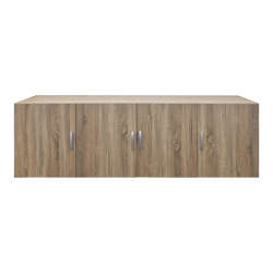 Πατάρι ντουλάπας τετράφυλλο Alvia pakoworld sonoma 200x51x60εκ