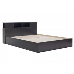 Κρεβάτι OLYMPUS pakoworld χρώμα wenge 160x200εκ