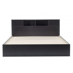 Κρεβάτι OLYMPUS pakoworld χρώμα wenge 160x200εκ
